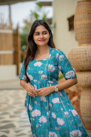 MULTI LOTUS | MATERNITY MAXI ANKLE LENGTH