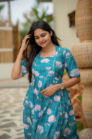 MULTI LOTUS | MATERNITY MAXI ANKLE LENGTH