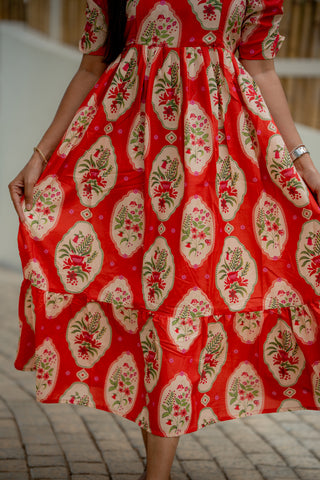 ELEGANT SCALLOP | MATERNITY MAXI ANKLE LENGTH