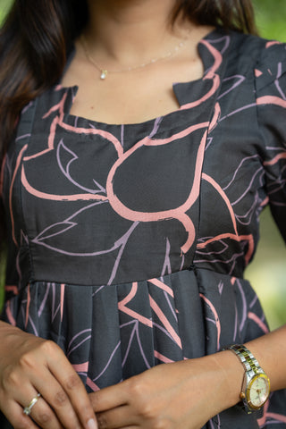 DUAL TONE OUTLINE | MATERNITY MAXI ANKLE LENGTH