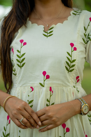 SWEETHEART FLORAL | MATERNITY COTTON ANKLE LENGTH