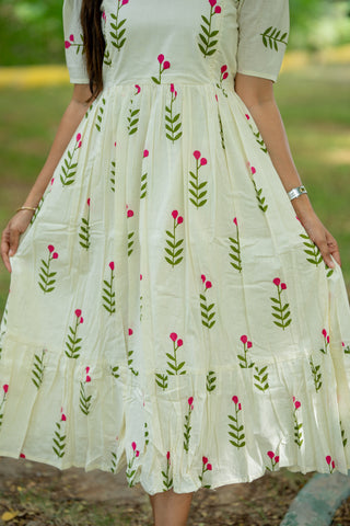 SWEETHEART FLORAL | MATERNITY COTTON ANKLE LENGTH