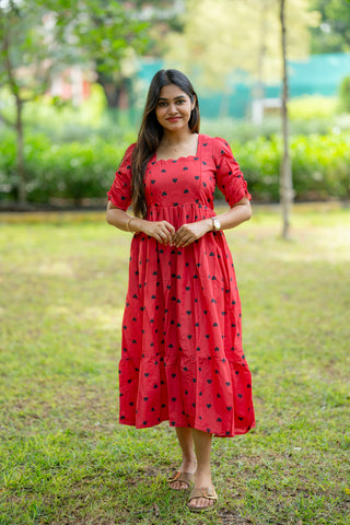 HEARTS | MATERNITY MAXI ANKLE LENGTH
