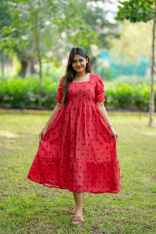 HEARTS | MATERNITY MAXI ANKLE LENGTH