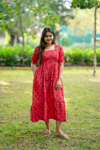 HEARTS | MATERNITY MAXI ANKLE LENGTH