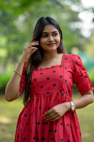 HEARTS | MATERNITY MAXI ANKLE LENGTH
