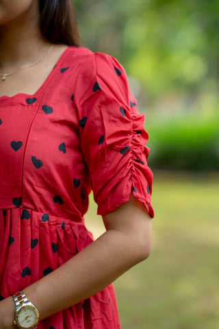 HEARTS | MATERNITY MAXI ANKLE LENGTH