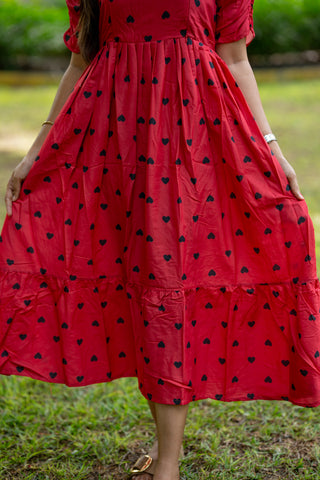 HEARTS | MATERNITY MAXI ANKLE LENGTH