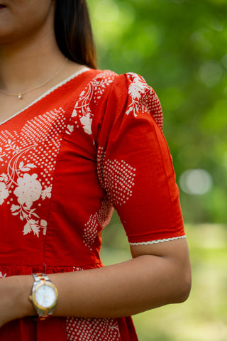 RUSTIC GLIMPSE | MATERNITY COTTON ANKLE LENGTH