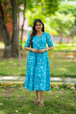 DANCING GINKGO | MATERNITY MAXI ANKLE LENGTH