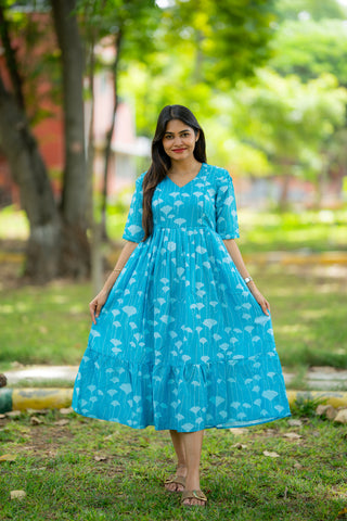 DANCING GINKGO | MATERNITY MAXI ANKLE LENGTH