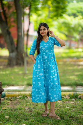 DANCING GINKGO | MATERNITY MAXI ANKLE LENGTH