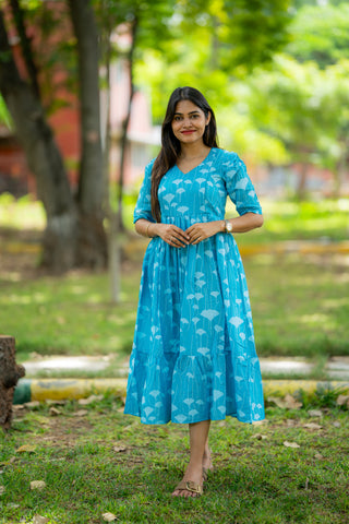 DANCING GINKGO | MATERNITY MAXI ANKLE LENGTH