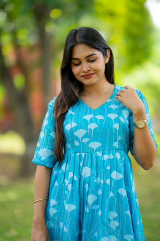 DANCING GINKGO | MATERNITY MAXI ANKLE LENGTH