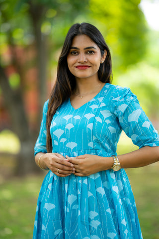 DANCING GINKGO | MATERNITY MAXI ANKLE LENGTH