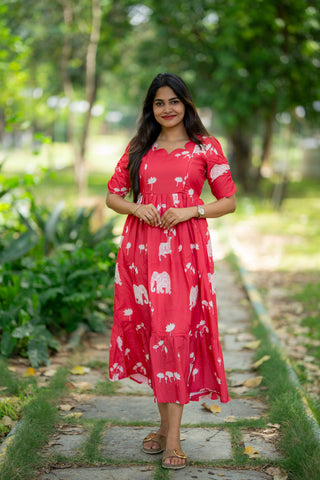 NANDHI & ELEPHANT  | MATERNITY MAXI ANKLE LENGTH