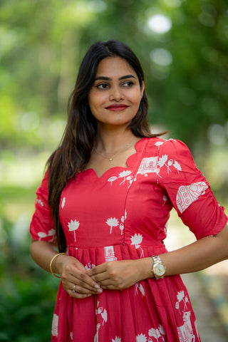 NANDHI & ELEPHANT  | MATERNITY MAXI ANKLE LENGTH