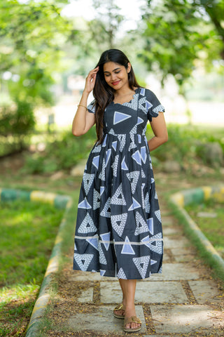 PRISM DELTA | MATERNITY MAXI ANKLE LENGTH