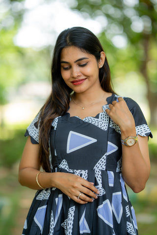 PRISM DELTA | MATERNITY MAXI ANKLE LENGTH