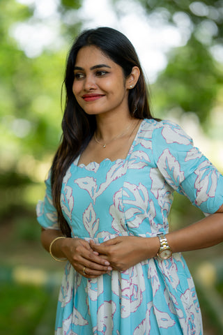 MISTY BLOOM | MATERNITY MAXI ANKLE LENGTH