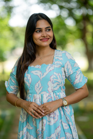 MISTY BLOOM | MATERNITY MAXI ANKLE LENGTH