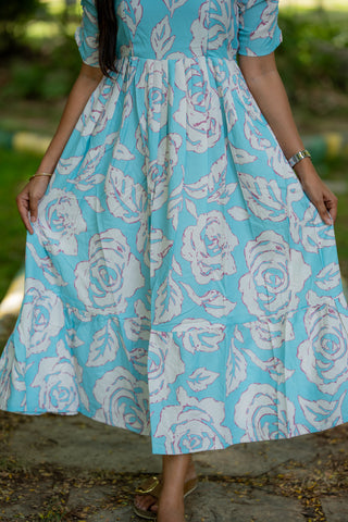 MISTY BLOOM | MATERNITY MAXI ANKLE LENGTH