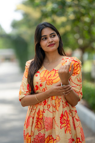RADIANT LOTUS | MATERNITY MAXI ANKLE LENGTH