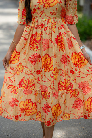 RADIANT LOTUS | MATERNITY MAXI ANKLE LENGTH