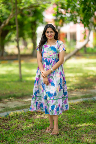 WATERCOLOUR | MATERNITY MAXI ANKLE LENGTH