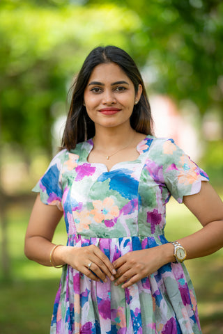 WATERCOLOUR | MATERNITY MAXI ANKLE LENGTH
