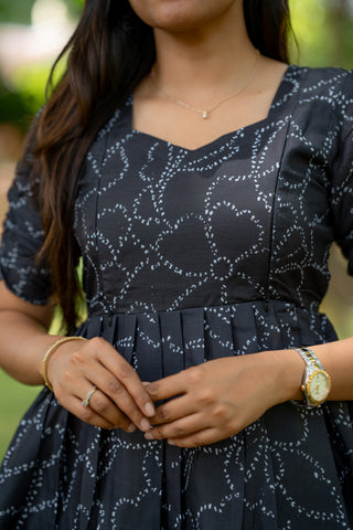 DOTTED BLOOM | MATERNITY MAXI ANKLE LENGTH