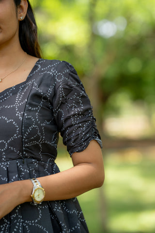 DOTTED BLOOM | MATERNITY MAXI ANKLE LENGTH