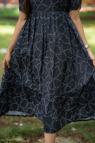 DOTTED BLOOM | MATERNITY MAXI ANKLE LENGTH