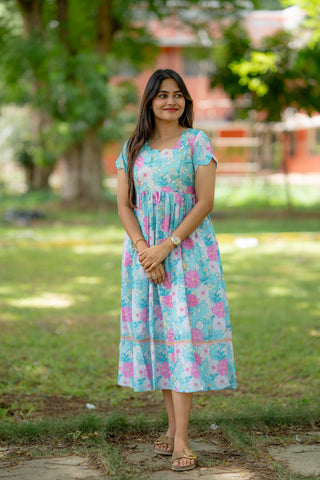 WHITE DAISY | MATERNITY MAXI ANKLE LENGTH