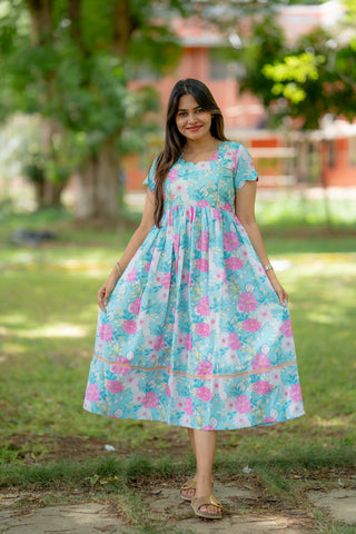 WHITE DAISY | MATERNITY MAXI ANKLE LENGTH