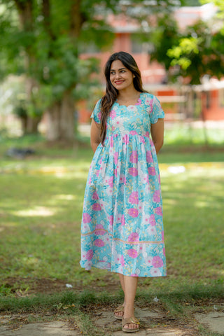 WHITE DAISY | MATERNITY MAXI ANKLE LENGTH