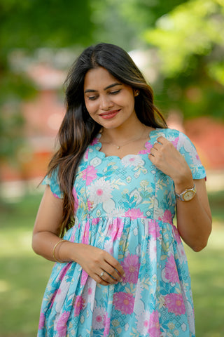 WHITE DAISY | MATERNITY MAXI ANKLE LENGTH
