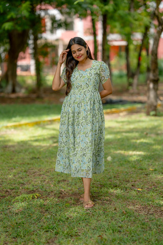 MULTI HEARTS | MATERNITY MAXI ANKLE LENGTH