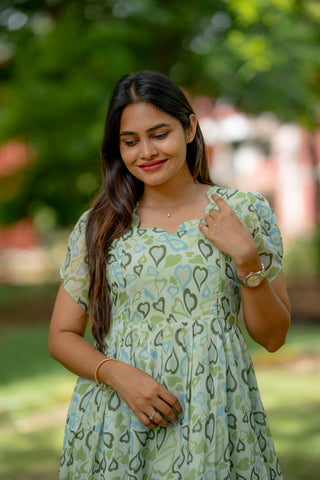 MULTI HEARTS | MATERNITY MAXI ANKLE LENGTH