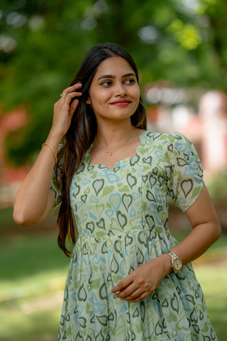 MULTI HEARTS | MATERNITY MAXI ANKLE LENGTH