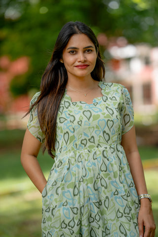 MULTI HEARTS | MATERNITY MAXI ANKLE LENGTH