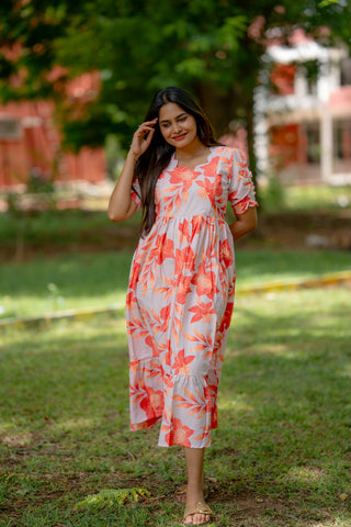 CANOPY PETAL | MATERNITY MAXI ANKLE LENGTH