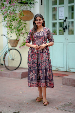 HERITAGE GARDEN | MATERNITY MAXI ANKLE LENGTH