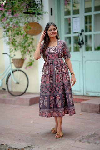 HERITAGE GARDEN | MATERNITY MAXI ANKLE LENGTH