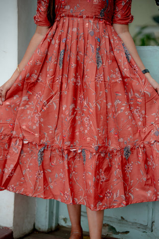 RUSTED BEAUTY | MATERNITY MAXI ANKLE LENGTH