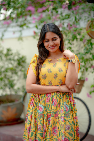 TURMERIC VINTAGE | MATERNITY MAXI FULL LENGTH
