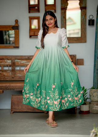 DUAL SHADE | MATERNITY MAXI FULL LENGTH