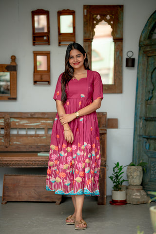 STEM LOTUS | MATERNITY MAXI ANKLE LENGTH