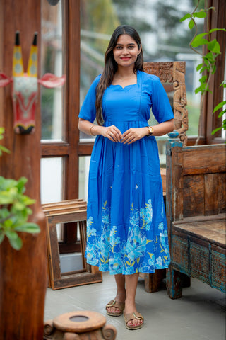 SHORELINE SMOCK | MATERNITY MAXI ANKLE LENGTH