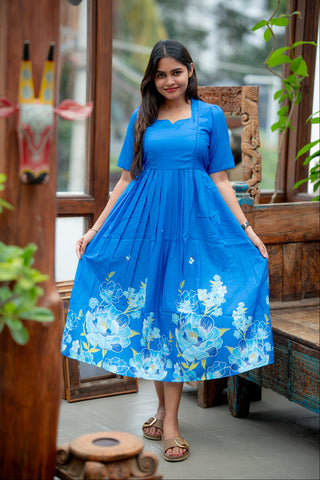 SHORELINE SMOCK | MATERNITY MAXI ANKLE LENGTH